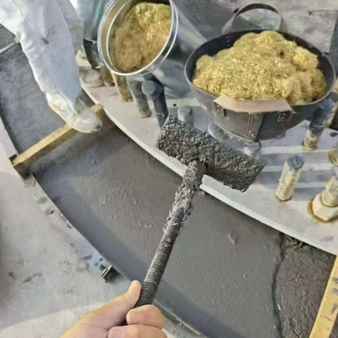法库C120钢纤维高强无收灌浆料 轧机压缩机汽轮机发电机锻压设备底座灌浆材料